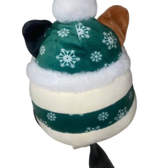 Squishmallow 8” Winter Cam Calico Cat Snowflake Hat Scarf Plush No Tag - Picture 4 of 9